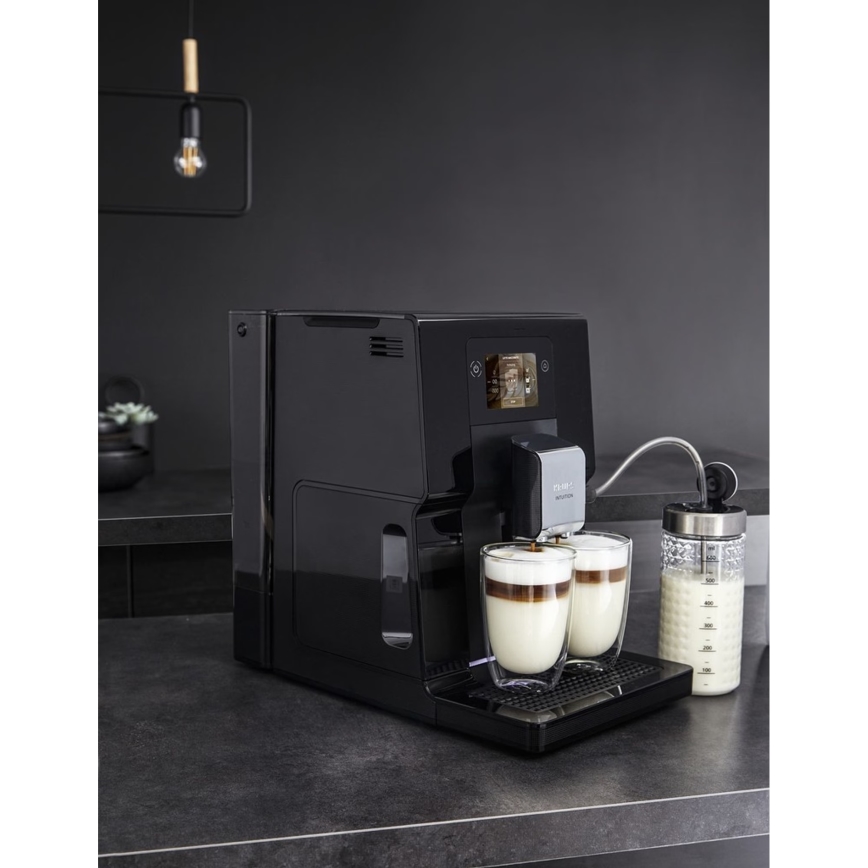 Krups - Automātiskais kafijas automāts ar piena konteineru INTUITION PREFERENCE 1450W/230V melna