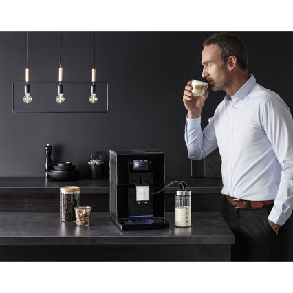 Krups - Automātiskais kafijas automāts ar piena konteineru INTUITION PREFERENCE 1450W/230V melna