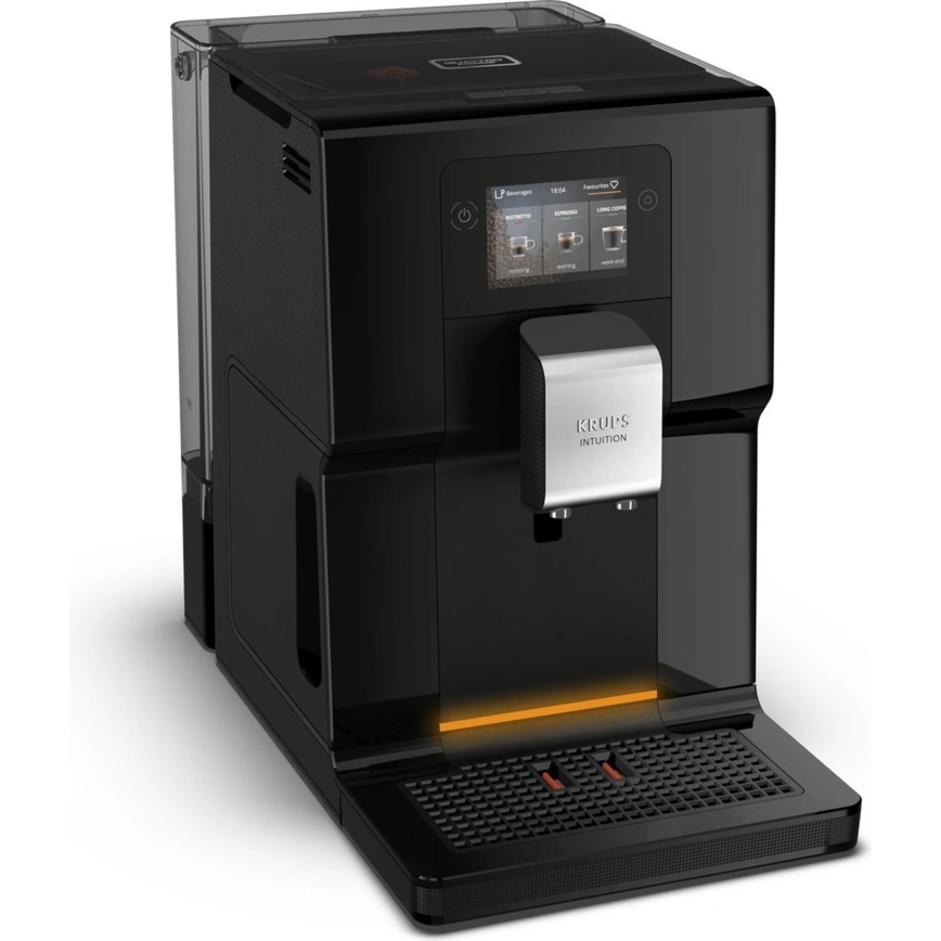 Krups - Automātiskais kafijas automāts ar piena konteineru INTUITION PREFERENCE 1450W/230V melna