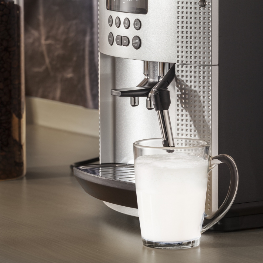 Krups - Automātiskais kafijas automāts ESSENTIAL 1450W/230V sudraba