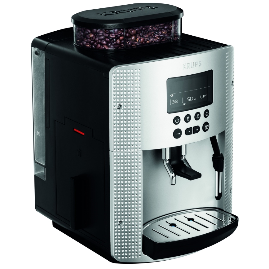 Krups - Automātiskais kafijas automāts ESSENTIAL 1450W/230V sudraba