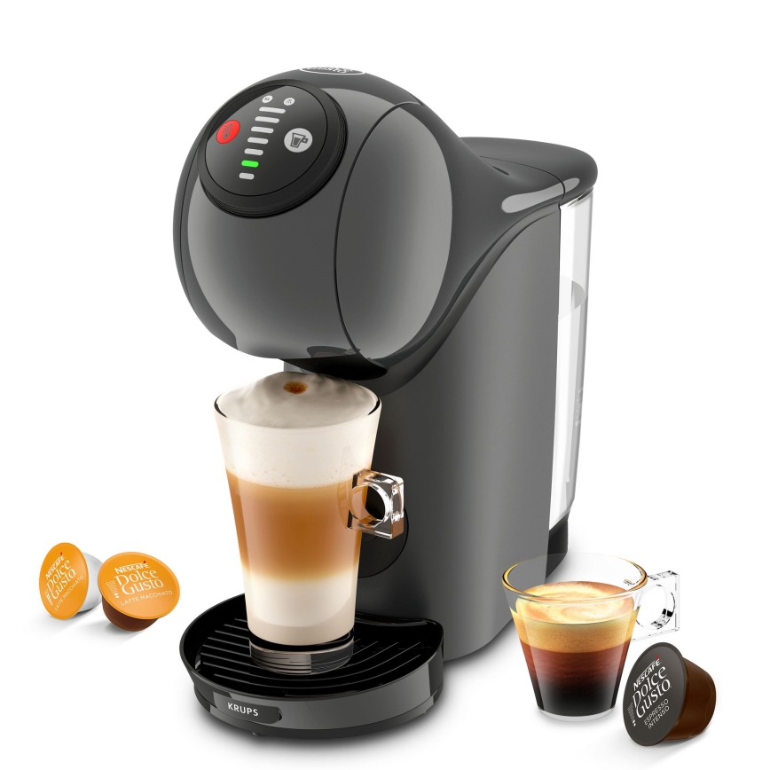 Krups - Kapsulu kafijas automāts NESCAFÉ DOLCE GUSTO GENIO S 1500W antracīta
