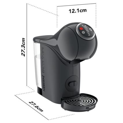 Krups - Kapsulu kafijas automāts NESCAFÉ DOLCE GUSTO GENIO S 1500W antracīta