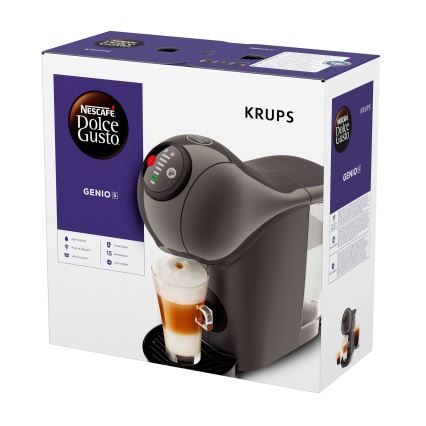 Krups - Kapsulu kafijas automāts NESCAFÉ DOLCE GUSTO GENIO S 1500W antracīta