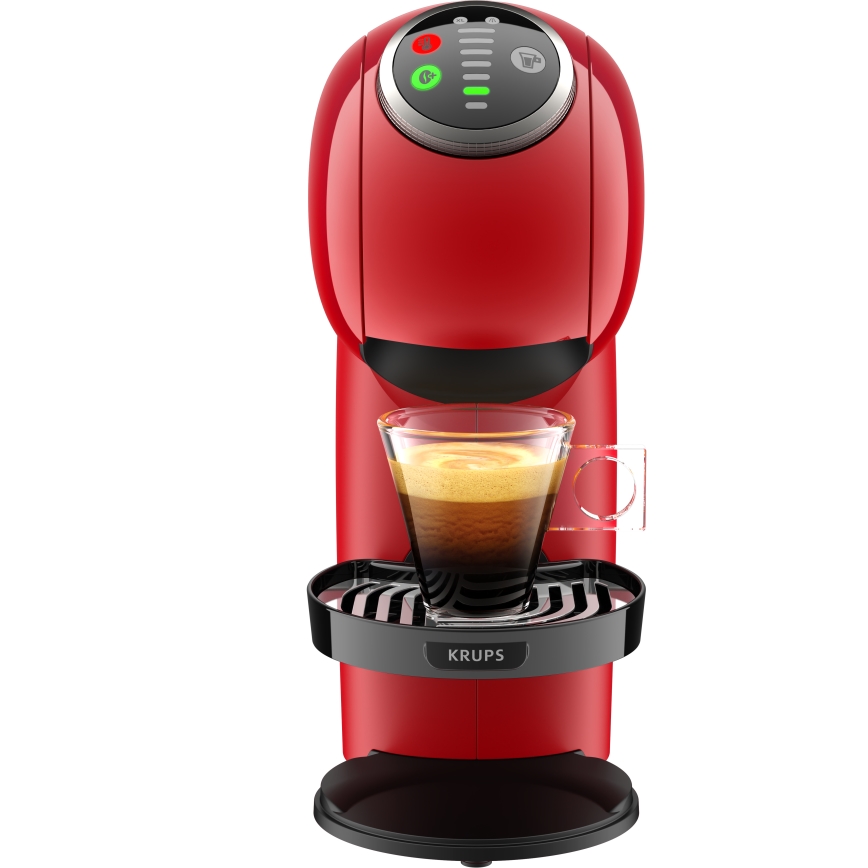 Krups - Kapsulu kafijas automāts NESCAFÉ DOLCE GUSTO GENIO S PLUS 1500W sarkana
