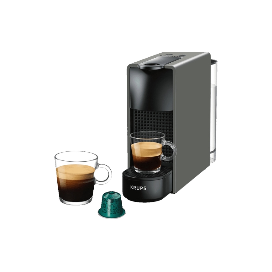 Krups - Kapsulu kafijas automāts NESPRESSO Essenza mini 1310W/230V pelēka