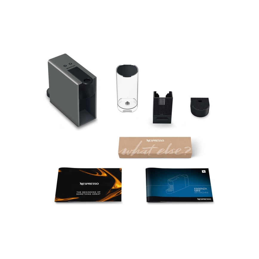 Krups - Kapsulu kafijas automāts NESPRESSO Essenza mini 1310W/230V pelēka