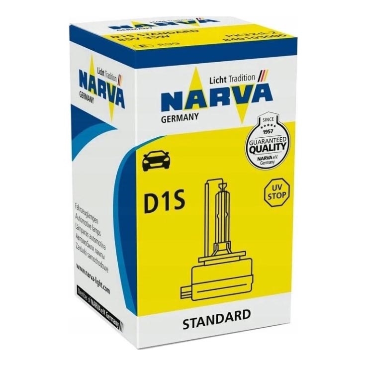 Ksenona auto spuldze D1S PK32D-2/35W/85V 4300K - Narva 84010NVAC1