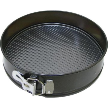 Kūkas forma ar noņemamu malu TORO 24 cm melna