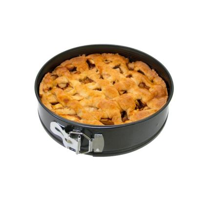 Kūkas forma ar noņemamu malu TORO 24 cm melna
