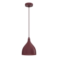 Kulona lampa uz vada NOAK CLASSIC 1xE27/15W/230V burgundijas sarkana