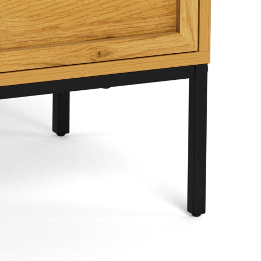 Kumode ALIN 80x40 cm gaiši brūna