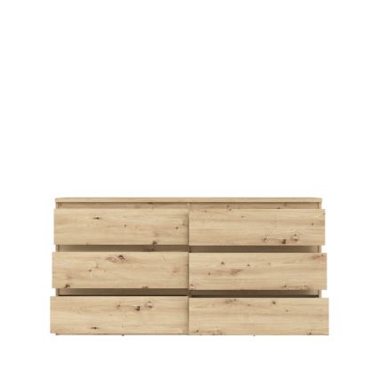 Kumode ar atvilktnēm MAO, Artisan ozols