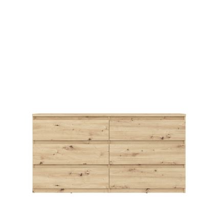 Kumode ar atvilktnēm MAO, Artisan ozols