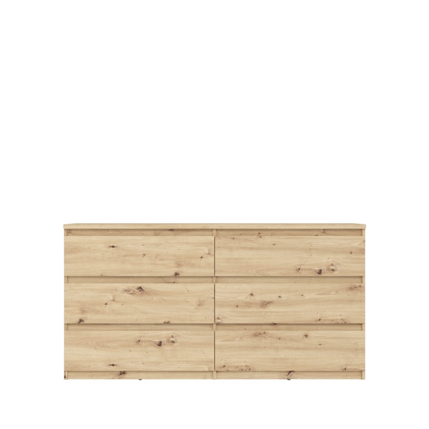 Kumode ar atvilktnēm MAO, Artisan ozols