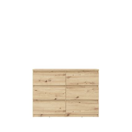 Kumode ar atvilktnēm MAO — Artisan ozols