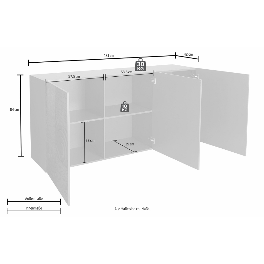 Kumode ARIA antracīts