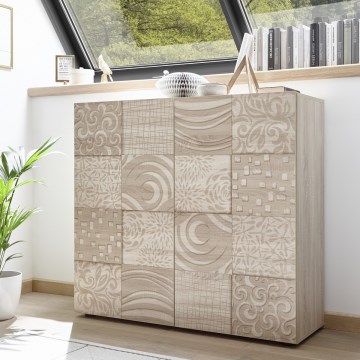 Kumode ARIA Sonoma ozols