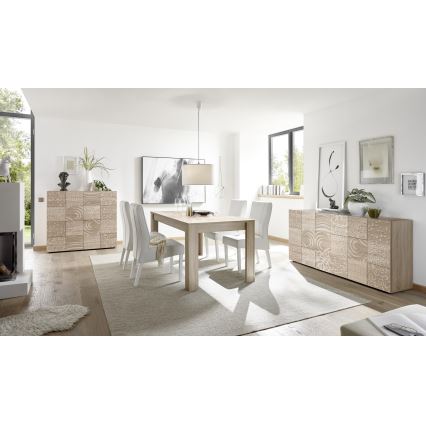 Kumode ARIA Sonoma ozols