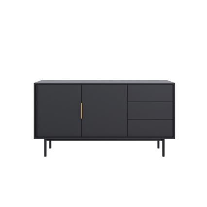 Kumode ELI 154x82x39 cm melna