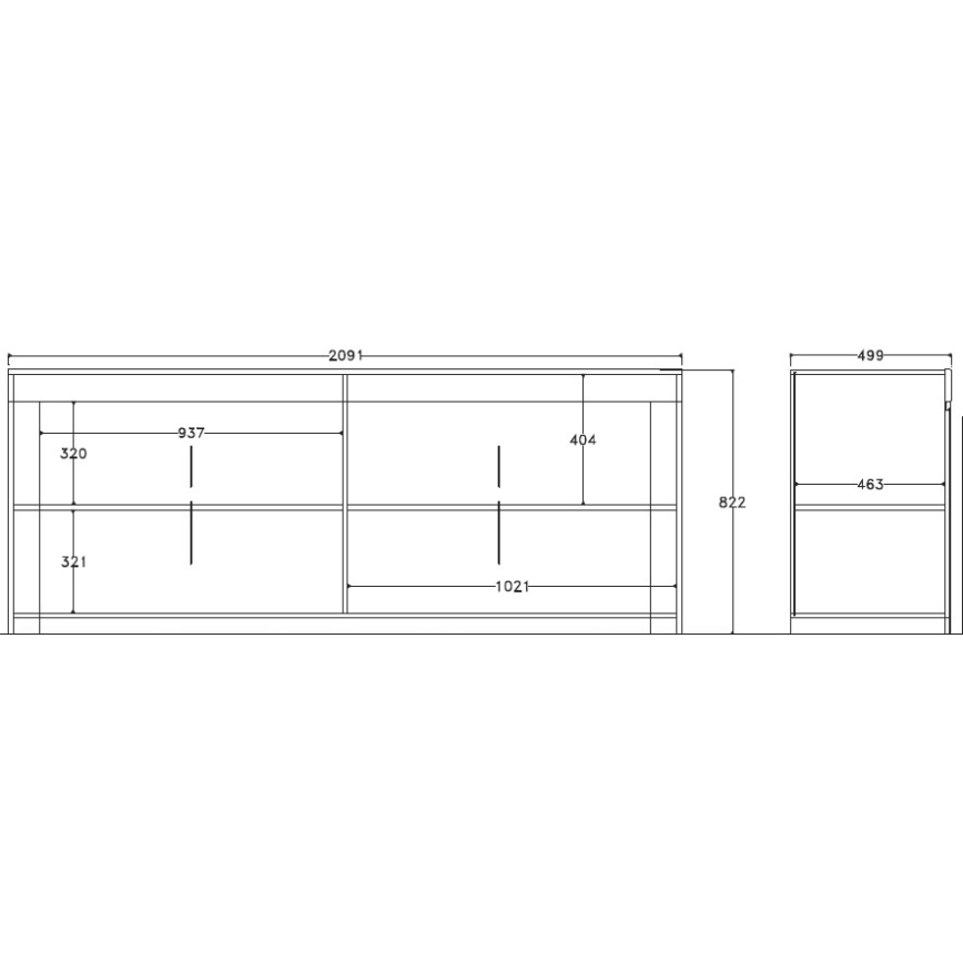 Kumode FINERA, balta