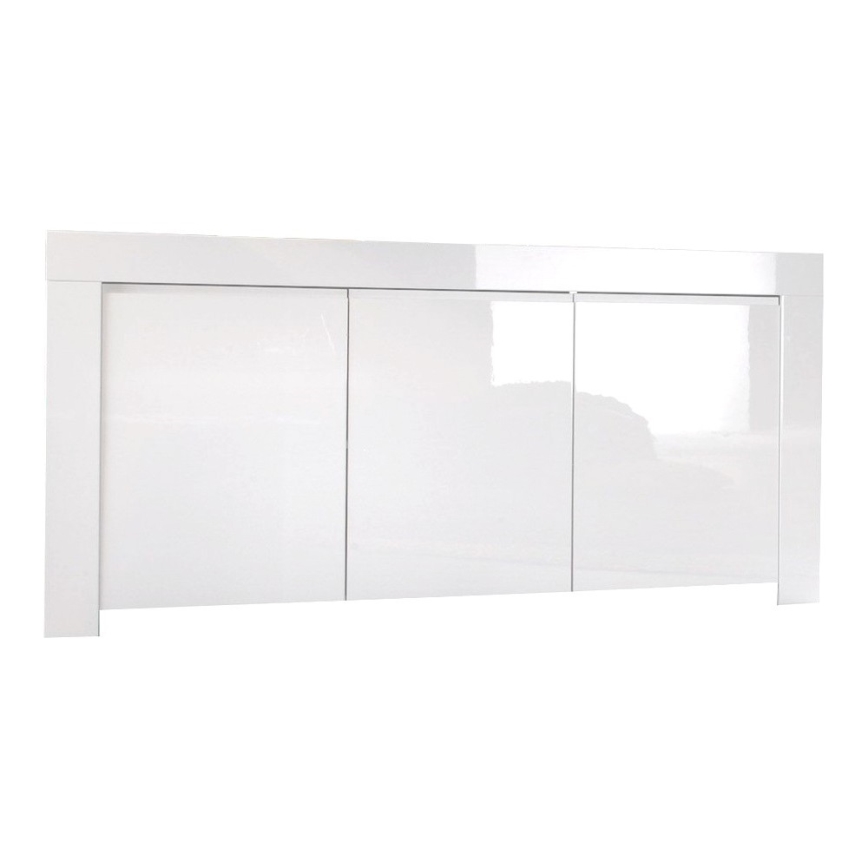 Kumode FINERA, baltā krāsā