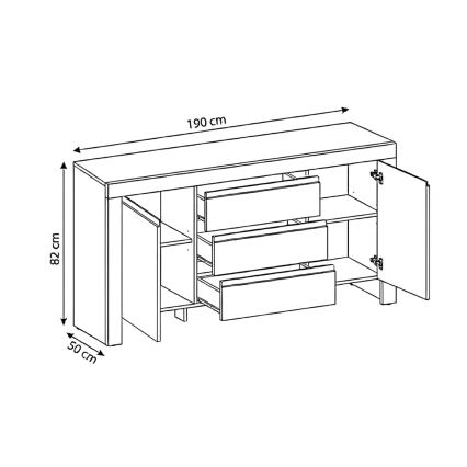 Kumode FINERA — balta