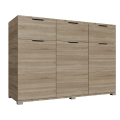 Kumode HOPE 120x78x35 cm Sonoma ozols