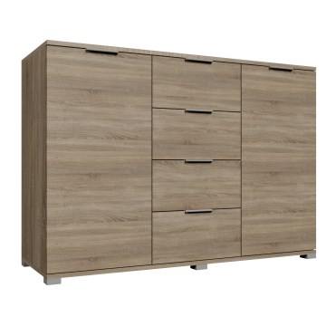 Kumode HOPE 120x78x35 sonoma ozols