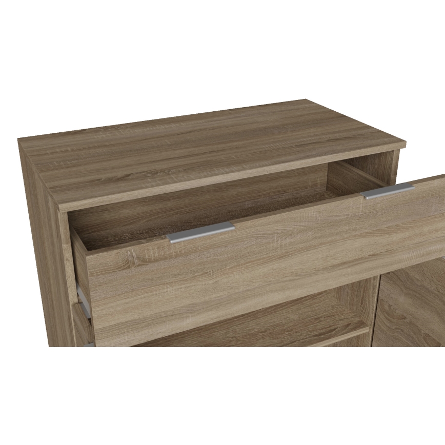 Kumode HOPE 80x78x35 cm Sonomas ozols