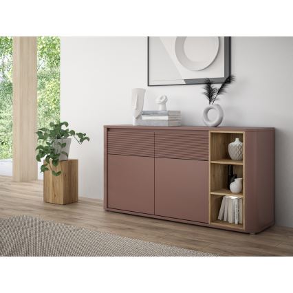 Kumode INAR brūna/ozols