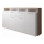 Kumode LEBY Sonoma ozols/balta