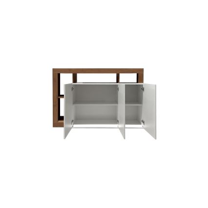 Kumode LENOR balta/ozols