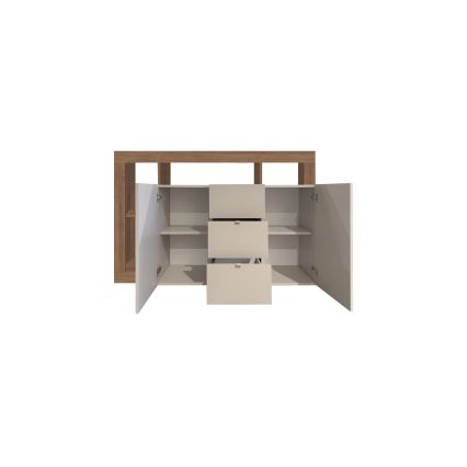 Kumode LENOR kašmīrs/ozols