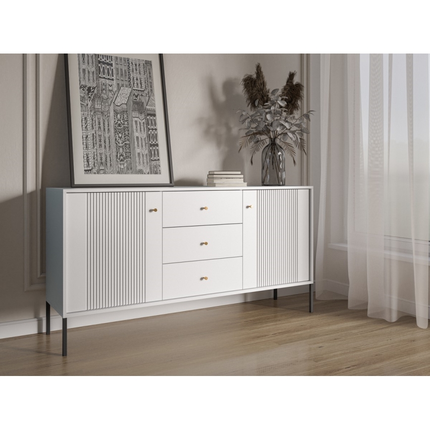 Kumode LUE balta/melna