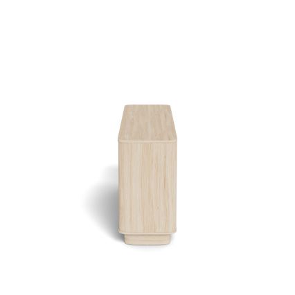 Kumode MADERA 160x75 cm, baltā ozola krāsā