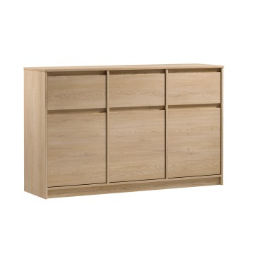 Kumode MIYABI 138x86x40 cm ozols Cremona