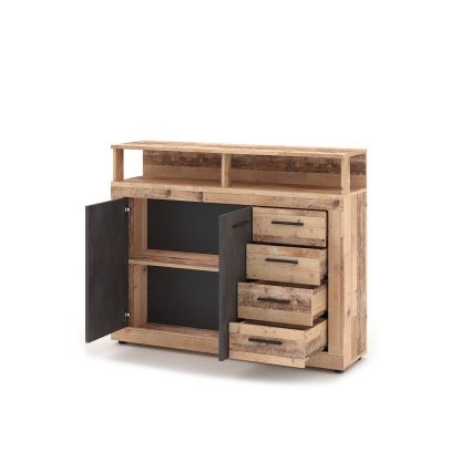 Kumode RUNA gaiši brūna/antracīta