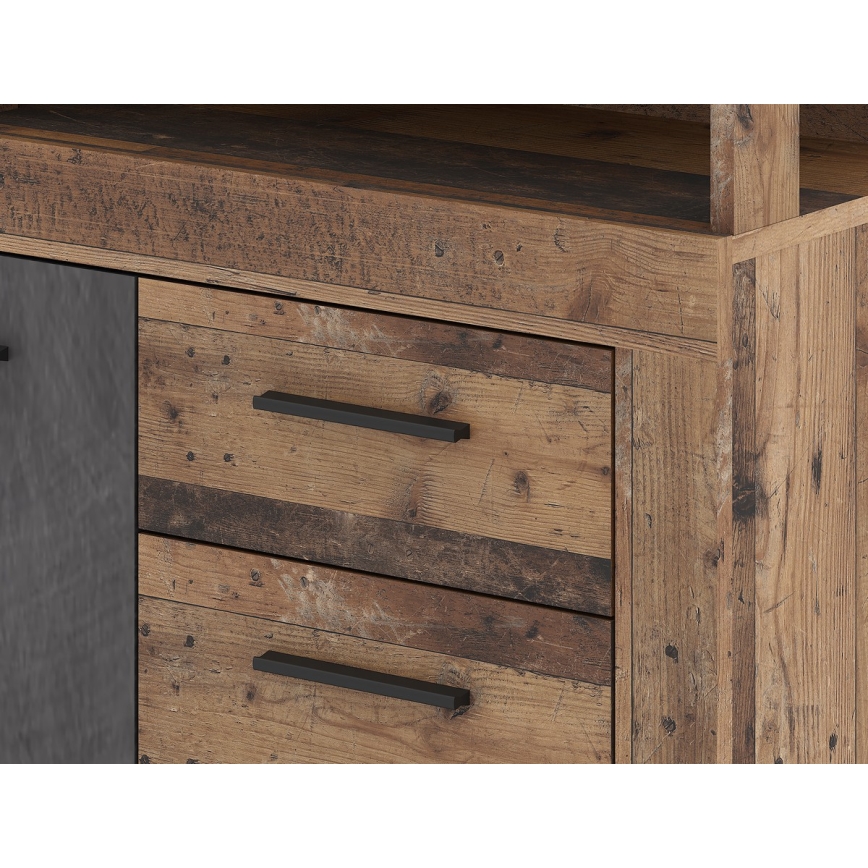 Kumode RUNA tumši brūna/antracīts