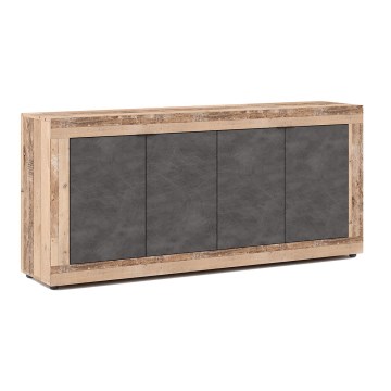 Kumode RUNEA gaiši brūna/antracīta