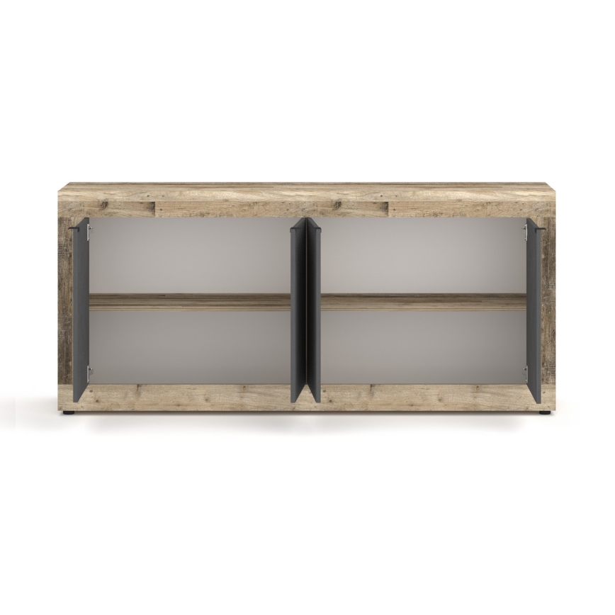 Kumode RUNEA gaiši brūna/antracīta