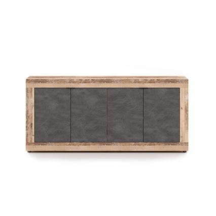 Kumode RUNEA gaiši brūna/antracīta