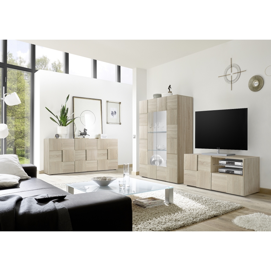 Kumode SERIAN sonoma ozols