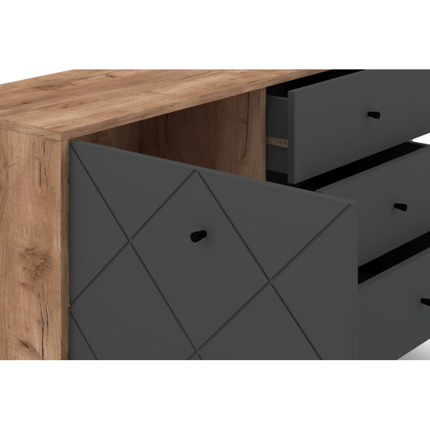 Kumode SULA ozolkoka craft/melna