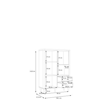 Kumode VIRO brūna/bēša