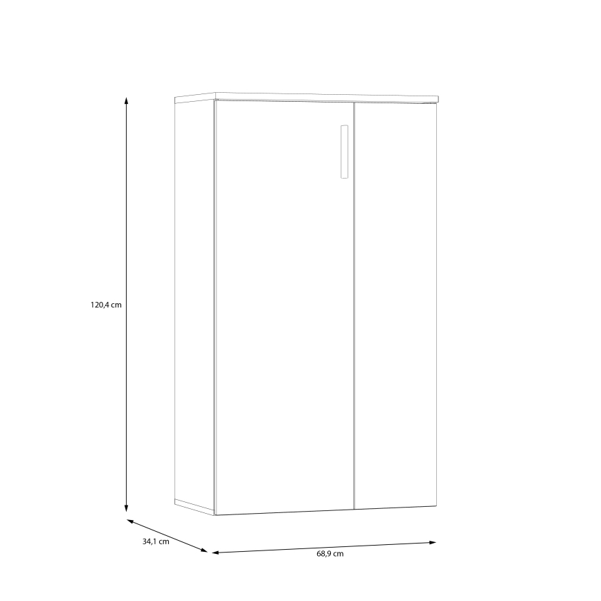 Kurpju skapis ETON Artisan ozols