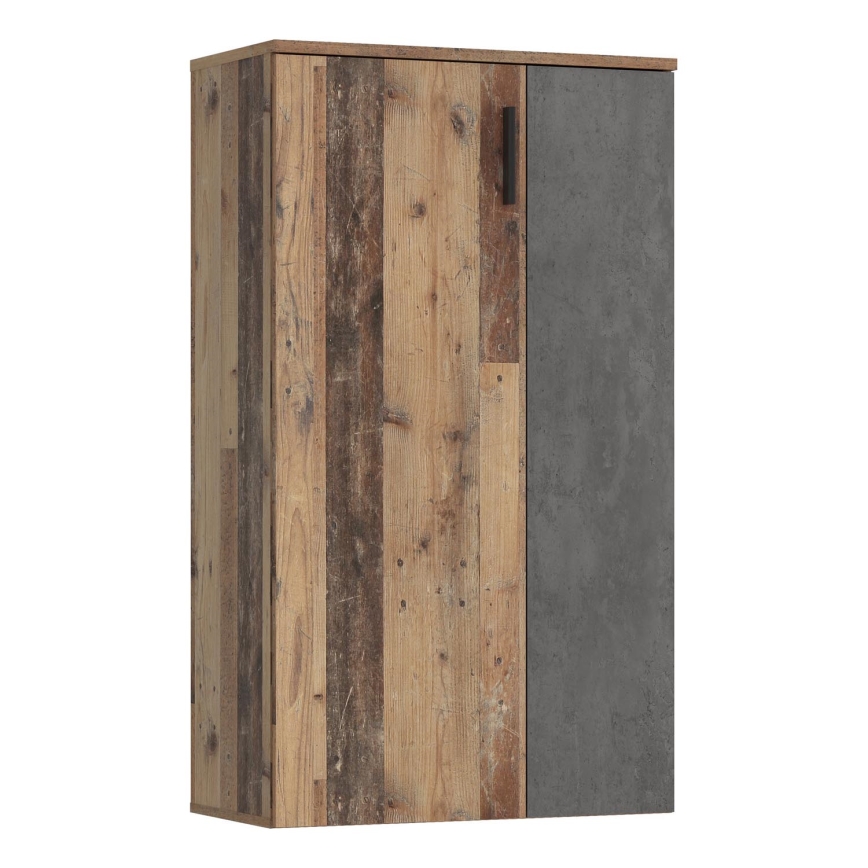 Kurpju skapis ETON brūns/antracīts