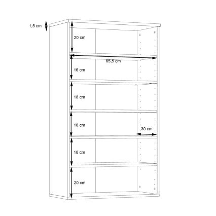 Kurpju skapis ETON brūns/antracīts