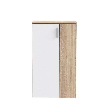 Kurpju skapis ETON, Sonoma ozols/balts