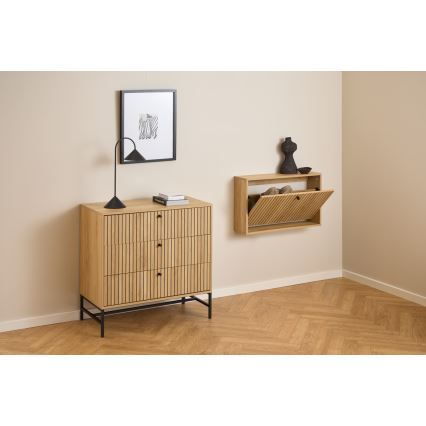 Kurpju skapis OLIVIA 72x43x17 cm, ozols